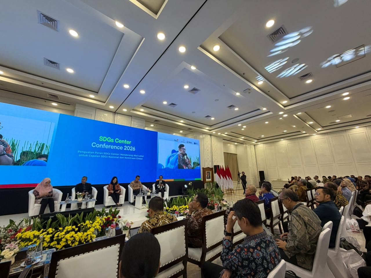 Acara SDGs Center Conference 2026 (Foto: Haris Satria/Kantor Komunikasi dan Pemasaran Strategis)