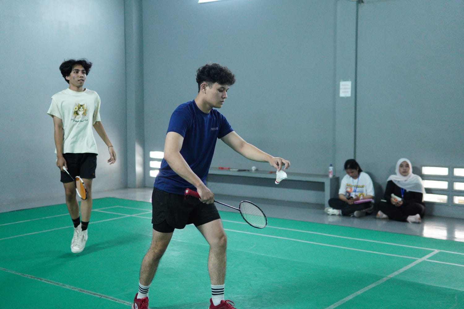 Pertandingan Ganda Putra pada BadminComm Open 2026 (Foto: Istimewa)