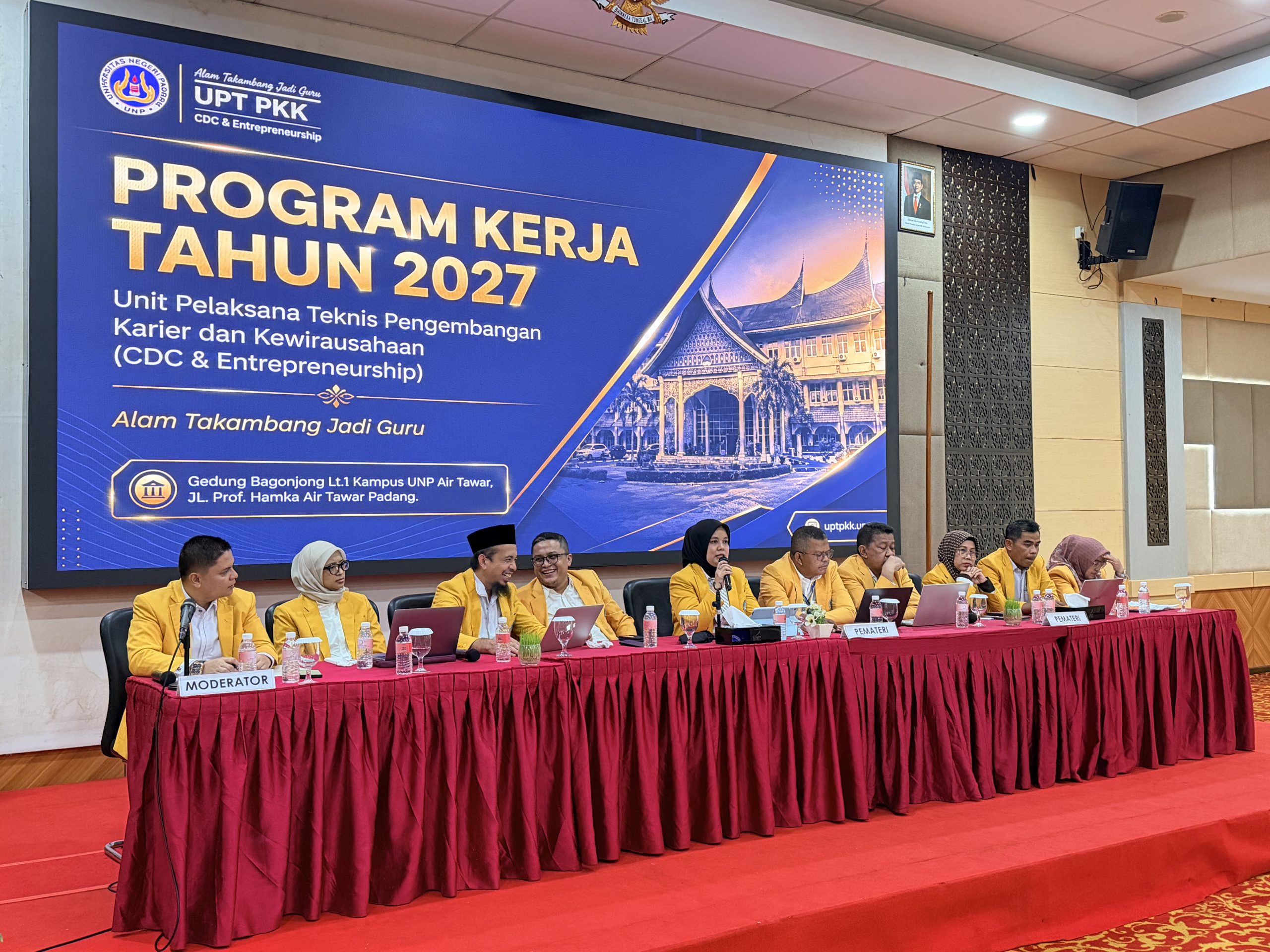 Rakor Universitas Negeri Padang Hari Kedua