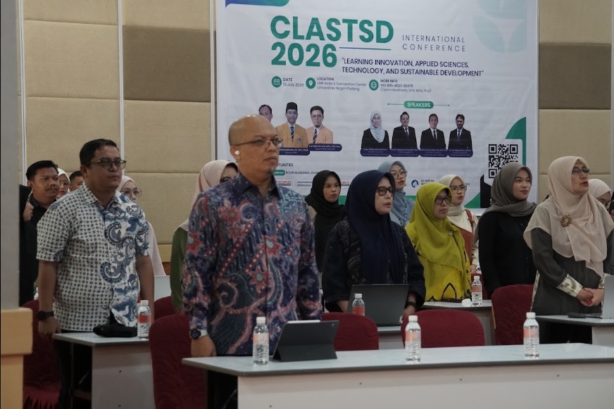 Peserta Konferensi Internasional CLASTSD 2026. (Foto: Syafril/Kantor Komunikasi dan Pemasaran Strategis)