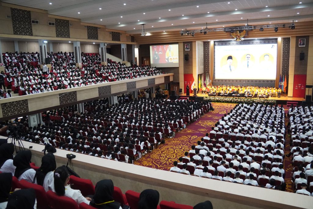 Pembukaan PKKMB UNP 2026 Gugus 1 (Foto: Vira/Kantor Komunikasi dan Pemasaran Strategis)