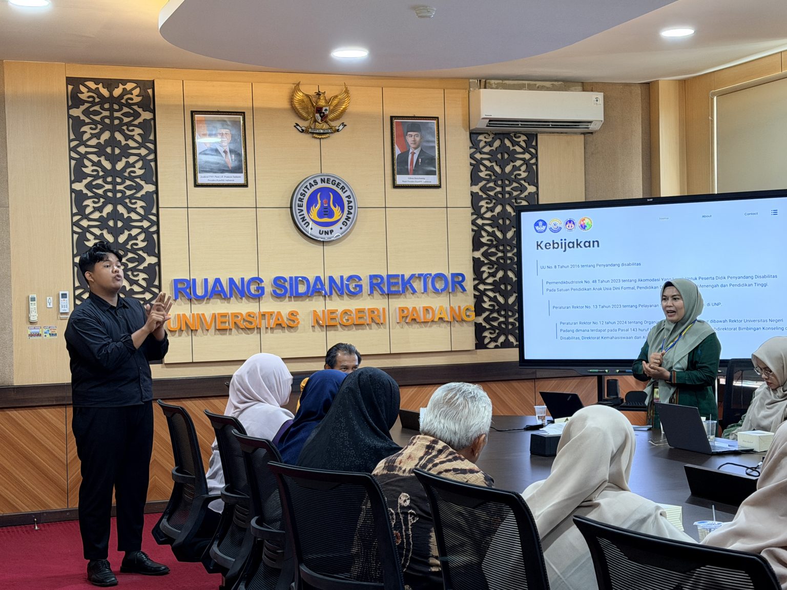 Universitas Abdurrab Kunjungi UNP, Pelajari Layanan Disabilitas untuk Pendidikan Inklusif
