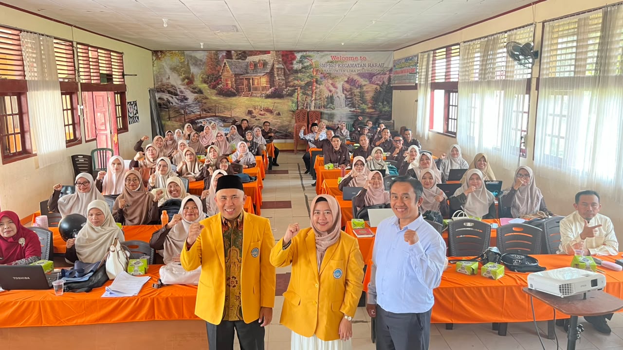 Tim pengabdian bersama Guru PAI Limapuluh Kota