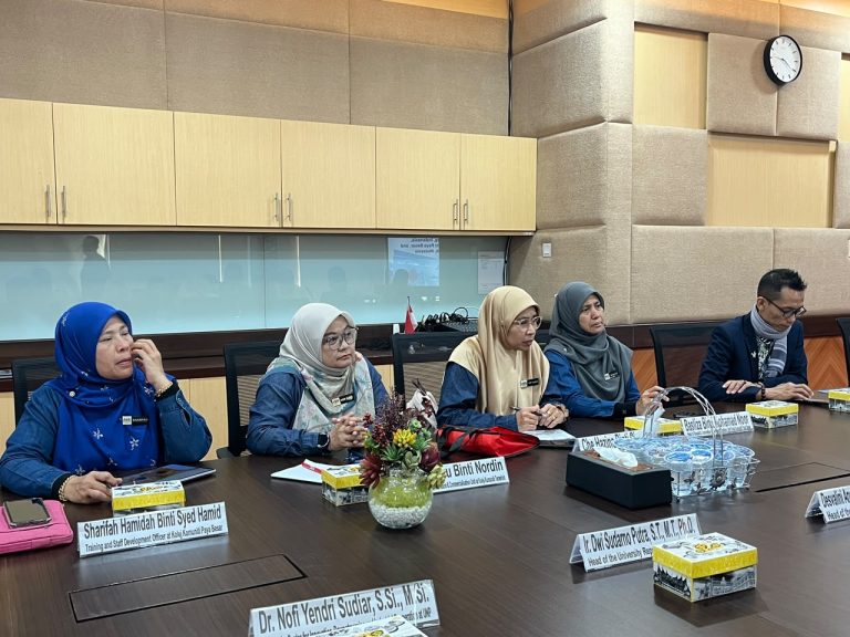 Delegasi MSGA Sdn. Bhd., Kolej Komuniti Paya Besar, dan Kolej Komuniti Temerloh, Malaysia. (Foto: Furqanul Hamdi/ Kantor Komunikasi dan Pemasaran Strategis)