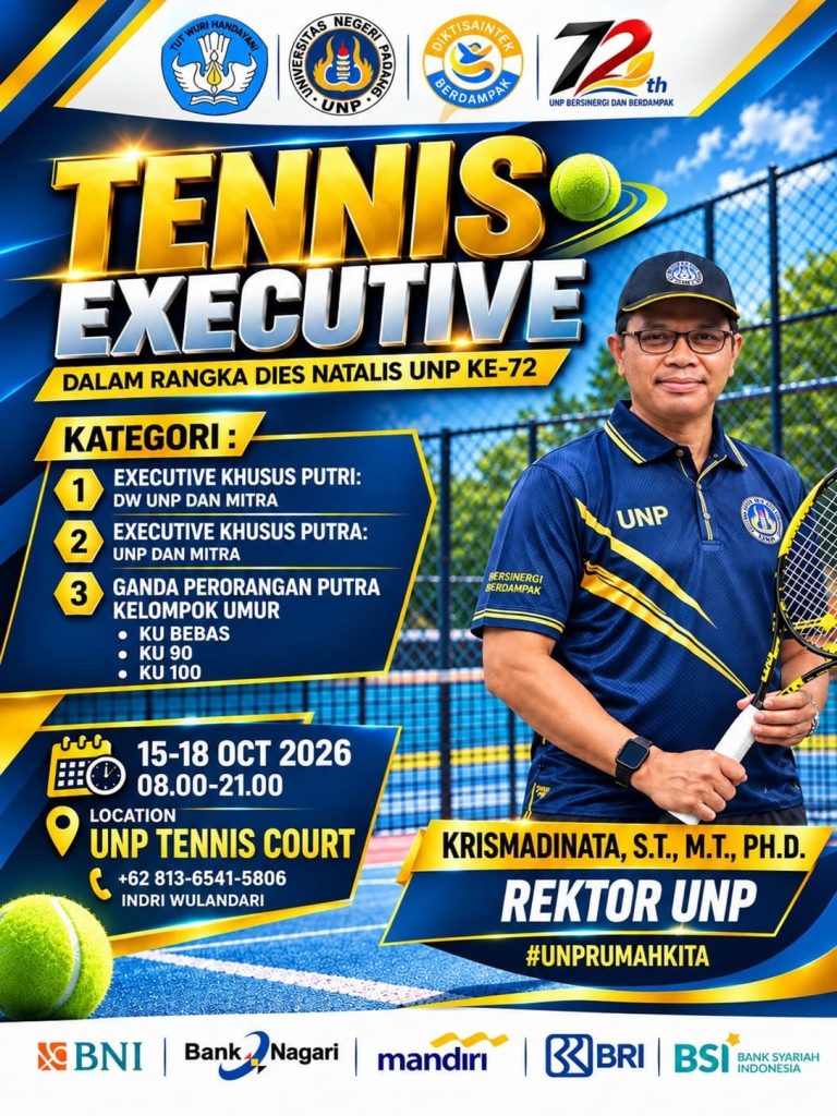 12 Tenis Lapangan Putra Kelompok Umur, Tennis Executive Putri-PUTRA