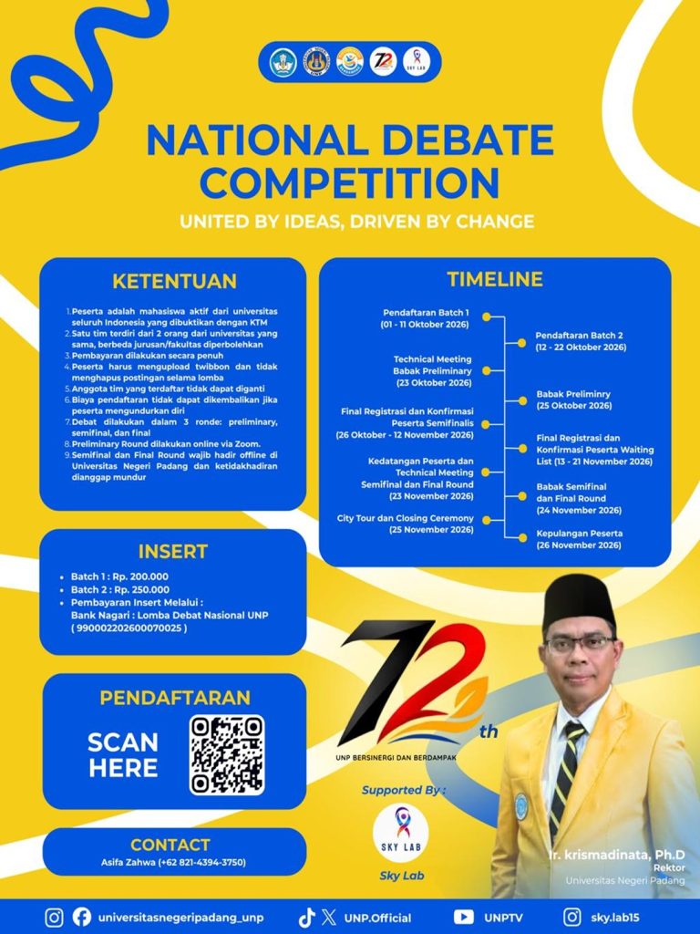 A.6 Lomba Debat Mahasiswa Tingkat Nasional