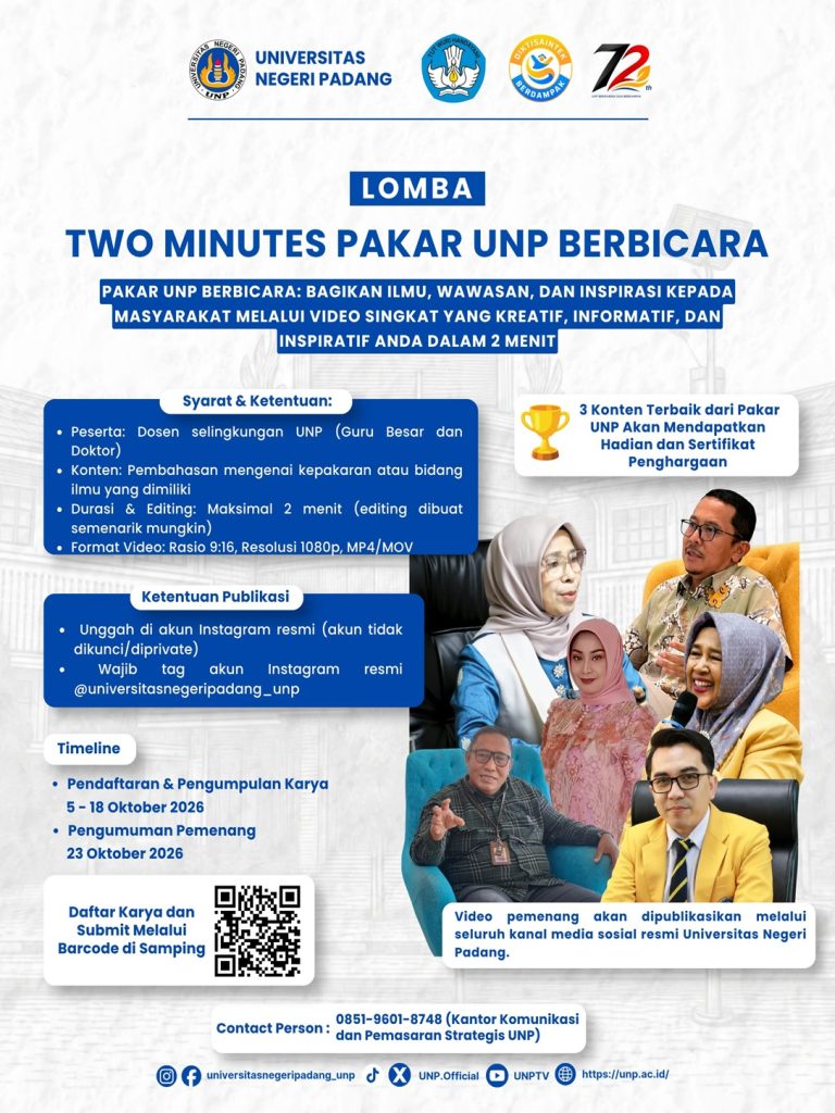 E.2 Lomba Two Minutes Pakar UNP Berbicara