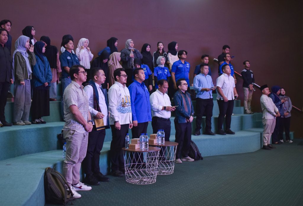 Pembukaan acara Workshop Leadership Branding dalam Menyiapkan Pemuda Berkelanjutan di Sumatera Barat, Rabu (28/10/2026), di Bagindo Aziz Chan Youth Center, Padang. (Foto Eky/KKPS)